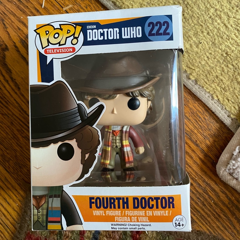 Doctor Who 4th Doctor Tom Baker Funko Pop